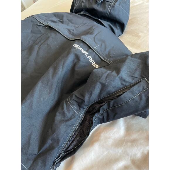 Pure Polaris men’s medium snowmobiling winter jacket removable liner blk durable - Picture 10 of 15